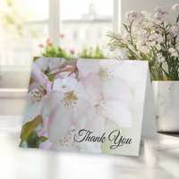 White and Pink Flowers Funeral Sympathy Thank You