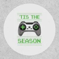 Tis The Season Video Games Christmas Xmas Gamer Patch