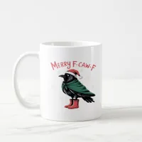 Merry Christmas F Caw F Vintage Classic Style Coffee Mug