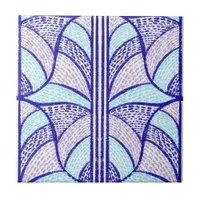 Mediterranean Neon Mosaic Pattern  Ceramic Tile