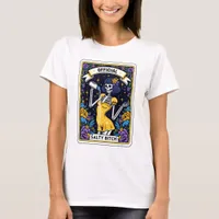 Funny Skeleton Salty B Tarot T-Shirt