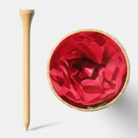 Dark red Rose Bardou Job Golf Tees