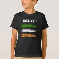 *~* IRISH IRELAND Simple Abstract Boy Flag T-Shirt