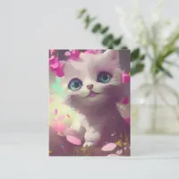 Adorable Kitten Postcard