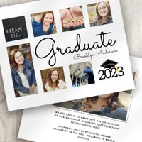 BUDGET Photo Collage Graduate Announcement