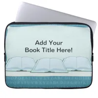 Add A Title Promote Your Book On This Laptop Sleeve