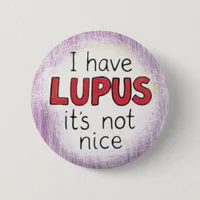 Lupus awareness spoonie autoimmune disease button