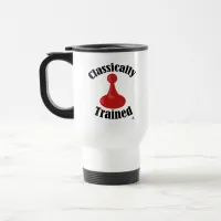 Classically Trained Board Game Version Design Travel Mug