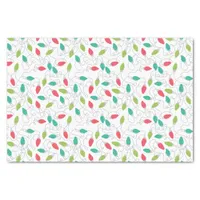 Colorful String Lights Christmas Tissue Paper