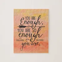 You Are Enough Jigsaw Puzzle
