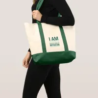 Typography Tote Bag