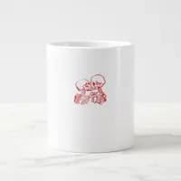 Till Death Do Us Apart (Red Transparent) Giant Coffee Mug