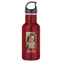 Personalized Water Bottle, Add Your Picture!  Stainless Steel Water Bottle