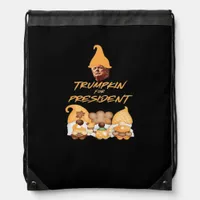 Gnome Sweet Gnome Vote Trumpkin Classic Drawstring Bag