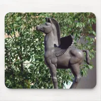 Pegasus On the Plaza Mouse Pad