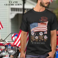 Patriotic US 250 Years of Freedom Great Eagles T-Shirt