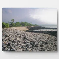 Punaluʻu Black Sand Beach Hawaii Big Island Plaque