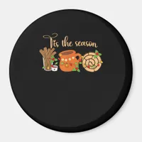 Tis The Season Mexican Christmas Cafecito Pan Dulc Magnet