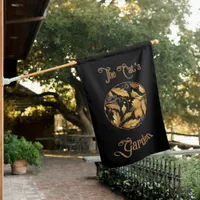 The Cat's Garden Garden  House Flag
