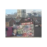 Welcome to Dubuque, Iowa Keepsake Souvenir  Metal Print