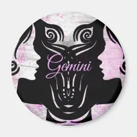 Gemini Twins Zodiac Horoscope Sign Magnet