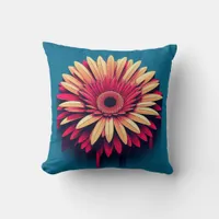 Gerbera Daisy Pillow for Garden-Inspired Comfort