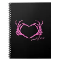 Heartless Skeleton Hands Classic Design Notebook