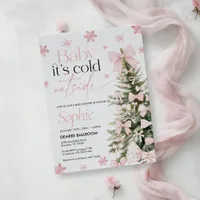 Baby it's Cold Outside Invitation, Baby Shower Invitation