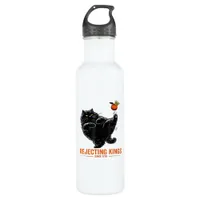Rejecting Kings Since 1776 Patriotic Flag Design Stainless Steel Water Bottle