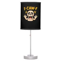 Halloween F-Caw-F Skull Table Lamp