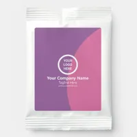 Sleek Customizable Promotional Company Logo Gift Hot Chocolate Drink Mix