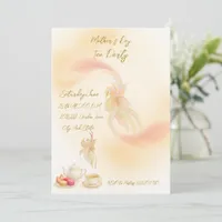 Flat holiday invitation