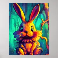 Adorable Rabbit Poster