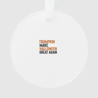 Halloween Trumpkin – Make Halloween Great Again Fu Ornament