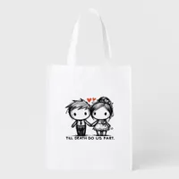 Till Death Do Us Part Classic – Gothic Romance Des Grocery Bag