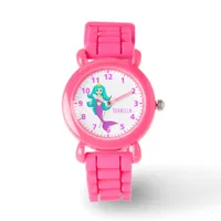 Girly mermaid princess watch