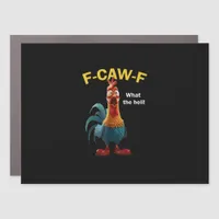 Chicken F-CAW-F F-caw-F Car Magnet