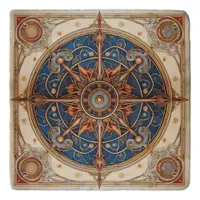 Steampunk Tarot Star Pattern#2 ID1081 Trivet