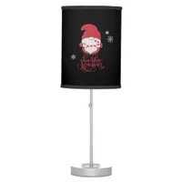 Christmas Gnome With Candycane Table Lamp
