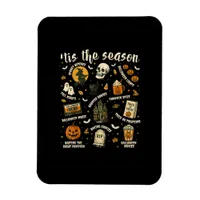 Tis Season Santa Hat Retro Vintage  Magnet