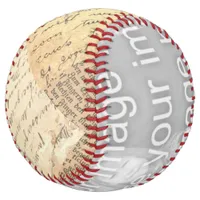 Vintage Ephemera Add Your Own Photo Softball