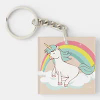 Adorable Unicorn Keychain