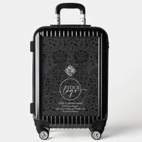 Logo Floral Business QR CODE Corporate Marketing Luggage