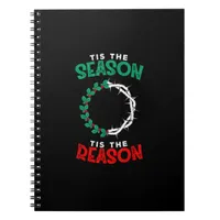 Christmas Christian - Tis The Season Notebook