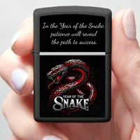 Year of the snake: Chinese new year!2025 Zippo Lighter