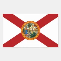 Florida State Flag Rectangular Sticker