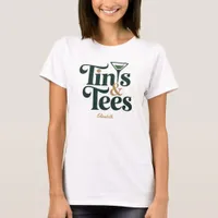 Personalized Tinis & Tees Golf Bachelorette Party