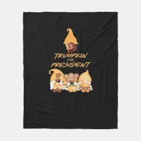 Gnome Sweet Gnome Vote Trumpkin Classic Fleece Blanket