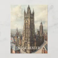 Travel to Manchester United Kingdom Postcard