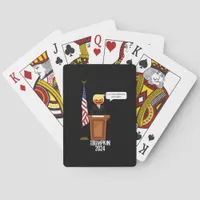 Trumpkin Let's Make Halloween Great Again Classic Poker Cards